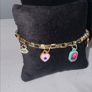 Sleeping Princess Charm Bracelet